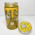 16oz - Premade Honeybee Snowglobe Tumbler (fast flow)